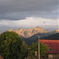 Widok na Słowackie Tatry Wysokie